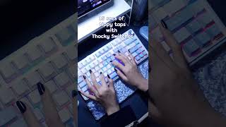 a lil typing moment in Sunday morning #keyboard #mechanicalkeyboard #typingasmr #typing #thocky