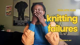 my knitting journey so far: sharing my crappy first knits
