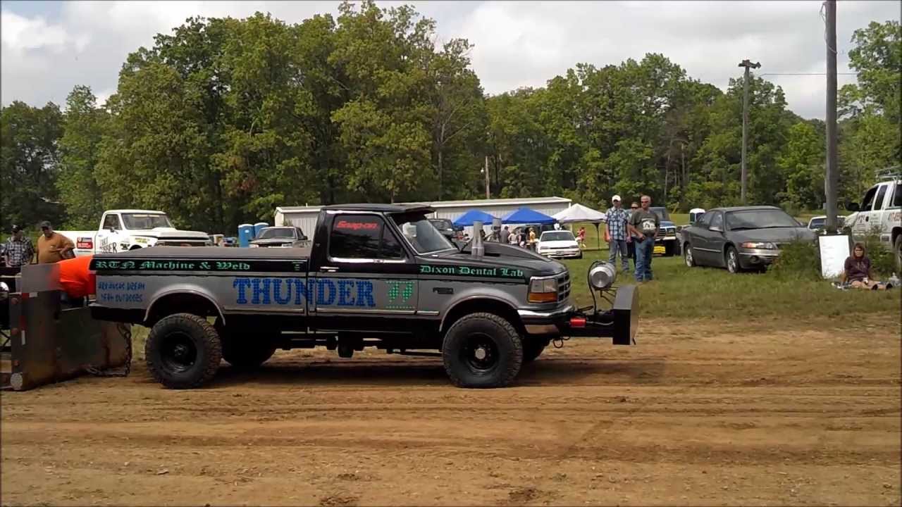 Truck Pulls, Willow Springs MO, Lenny Johnson, Thunder Two YouTube