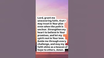 "Faith in Every Moment | A Short Prayer for Strength and Trust"#jesus #faith #shorts #love #prayer