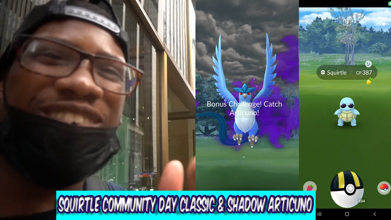 A Classic Blast From The Past Community Day With SquidDaBeast