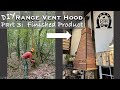 DIY Range Vent Hood Cedar Planking - Part 3: Finished Product