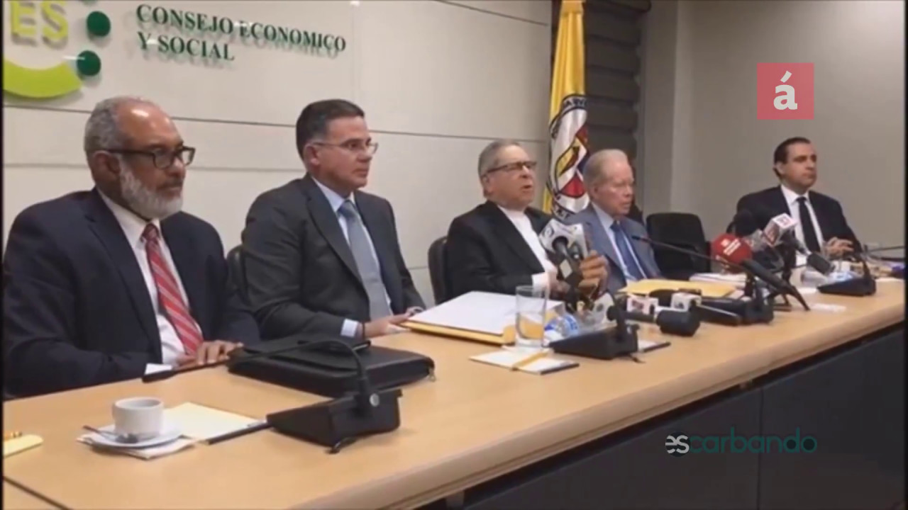 En primer plano la Comisión Investigadora de la planta en Punta Catalina santo domingo taxi