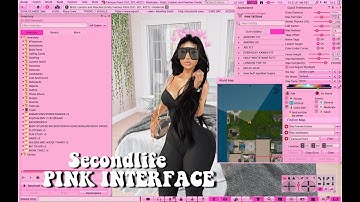 SECONDLIFE| How to Make Your Interface Pink💕🐉