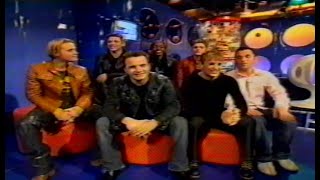 Westlife - TOTP Plus Interview Part 1 and Swear It Again - 17th December 2000