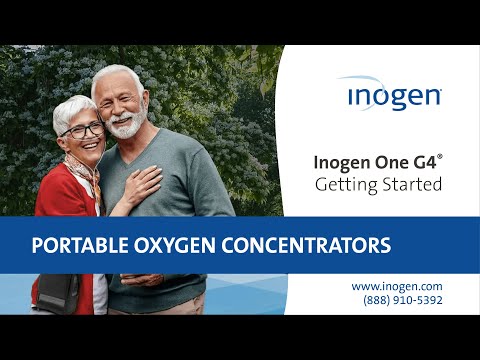 Inogen One G4 getting started — Inogen