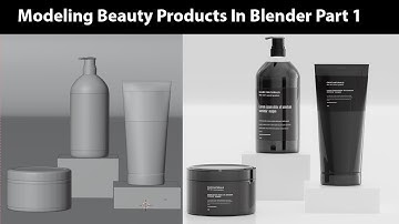 Modeling beauty products in Blender 3D - Part 1