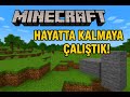 Minecraft’ta Beraber Hayatta Kalmaya Çalıştık! (Survival) #minecraft