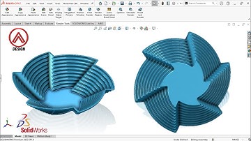 SolidWorks Tutorial on Making a Plastic Bowl