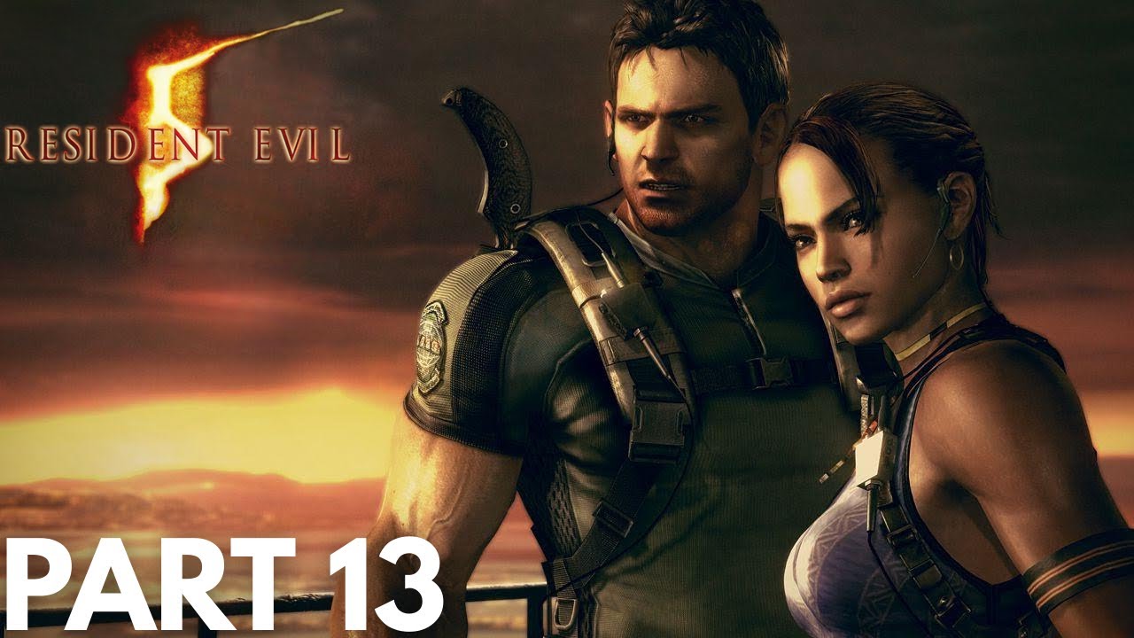RESIDENT EVIL 5 Gameplay Walkthrough Part 13 || FIGHTING WESKER AND SAVING JILL