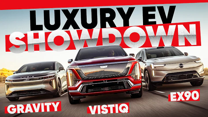 2026 Cadillac Vistiq vs. 2025 Volvo EX90 vs. 2025 Lucid Gravity Luxury EV SUV Comparison Test!