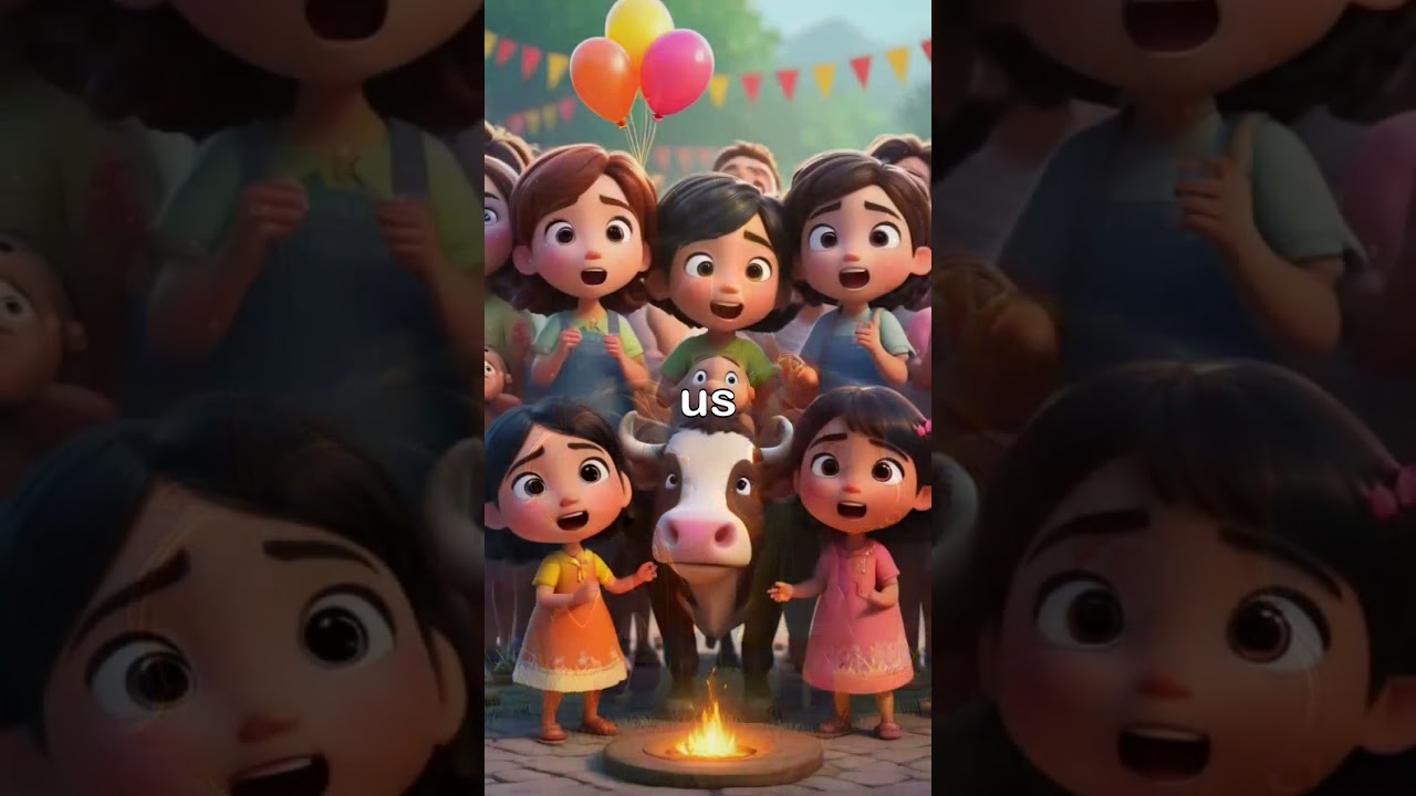 The Cowherd and the Weaver Girl #HomeEntertainment360 #Entertainment #MoralStories #FunAndLearning