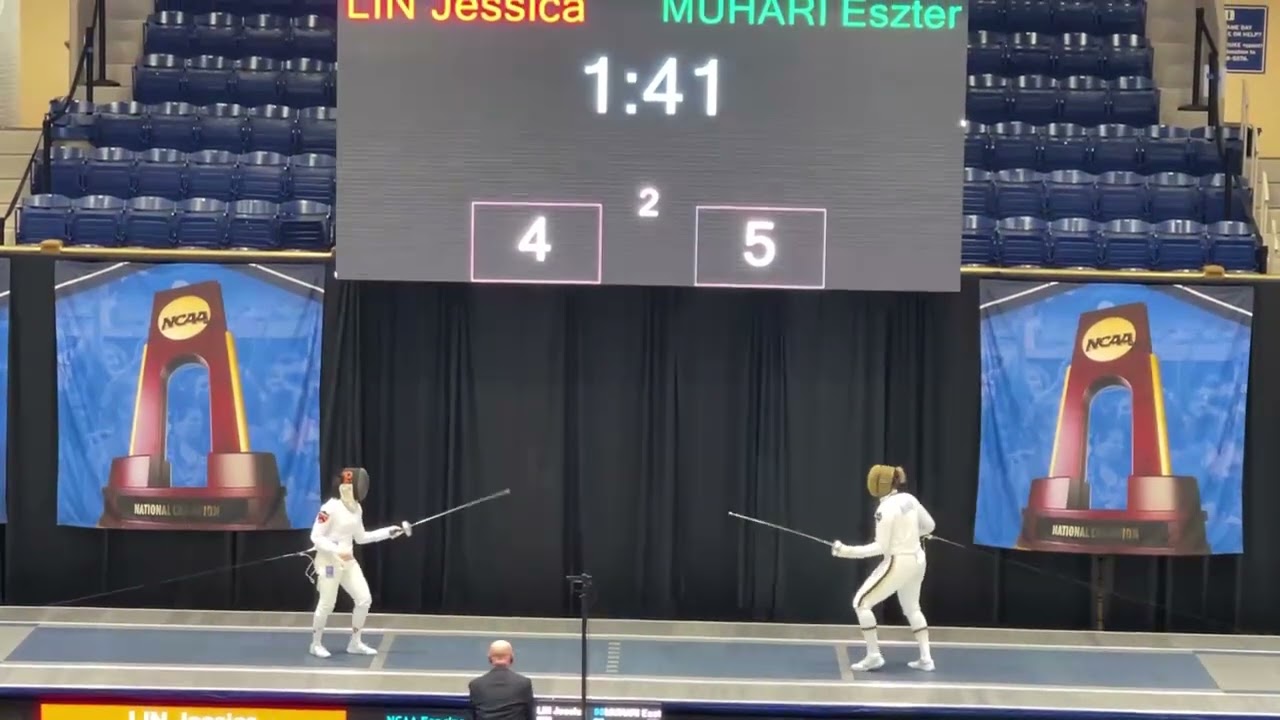 Duke NCAAs 2023 WE - GOLD - Jessica Lin PRIN v Eszter Muhari ND