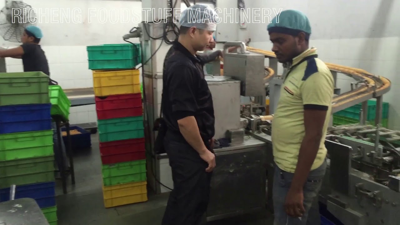 Richeng double line biscuit sandwiching machine rcj-221