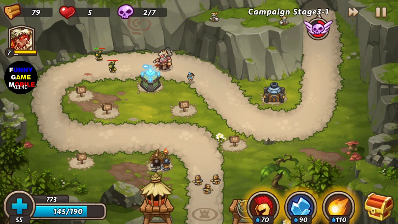 FGM - Castle Defense 2: Level 3-1: Canyon Breakthrough