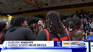 Auburn Knights rise to the challenge of Gurnee Warren and Mr. Basketball Jaxson Davis