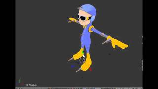 Seymour Animation imported with COLLADA