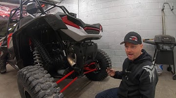 Rear 6" LED Back up Light Installed On The XP4T Polari RZR! IT