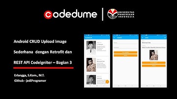 Android CRUD Upload Image Sederhana dengan Retrofit dan REST API Codeigniter - Bagian 3