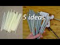 5 Идей поделок из горячего клея своими руками.5 DIY ideas from hot glue with your own hands.