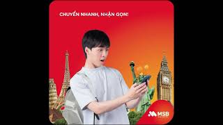 Chuyển tiền quốc tế online trên ứng dụng MSB mBank! screenshot 3