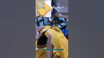 Yellow Classical Fashion Handbag Produce Kaishibagfactory Factory Bagfactory Bags Oem Business 