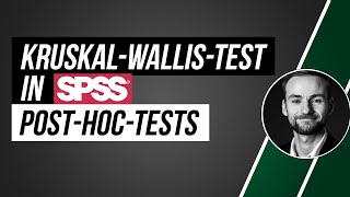 Post hoc tests for the KruskalWallistest in SPSS