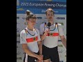 Kathrin Marchand und Marc Lembeck nach EM-Silber im PR3 Mix4