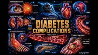 Complications of Diabetes Mellitus Explained | Microvascular &amp; Macrovascular Complications | USMLE