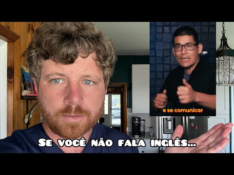 RENATO TREZOITÃO TALKS ABOUT THE ENGLISH OF BRAZILIANS (GRINGO REACTS)
