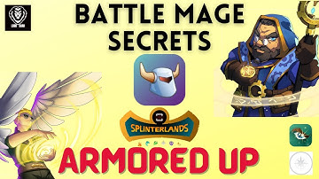 ARMORED UP - Splinterlands Battle Mage Secrets Challenge and Strategy