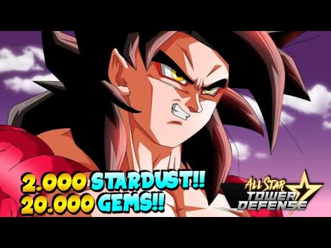 CORRE!!* REVELEI NOVOS CÓDIGOS!! NO ALL STAR TOWER DEFENSE COM 14.000 GEMAS  E 900 STARDUST!! 