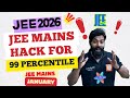 JEE Mains 2026: What Score You Need for 95+ Percentile 🎯 | NIT & IIT Target Marks Strategy