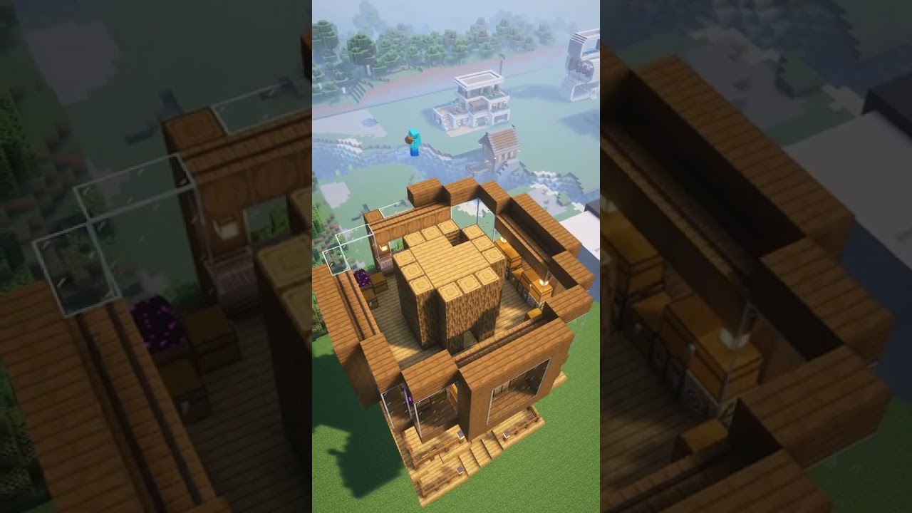 Starter Tree House Building Tutorial in Minecraft