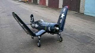 Moki-250 tests on Composite-ARF Corsair F4U (3)