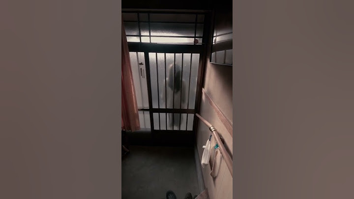 【閲覧注意】圧がヤバめな玄関を開けたらいる人#shorts