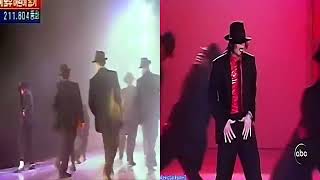 Michael Jackson Dangerous Korea 1999 vs American Bandstand 2002
