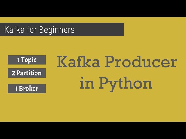 Part 8 - Kafka producer to single topic with two partition | Kafka for beginners class=