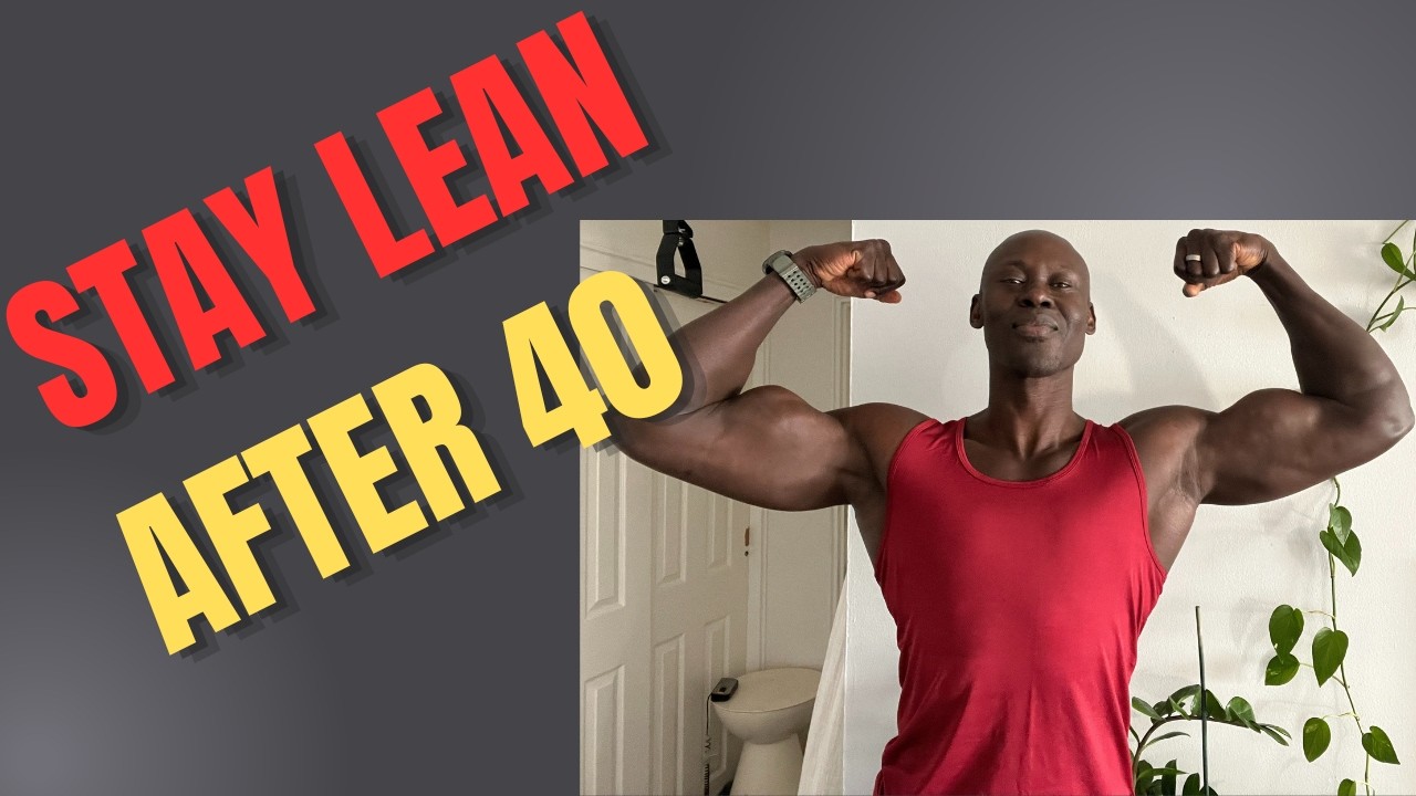 “How I’d Stay Lean at 40, 50, and Beyond (No Crash Diets)”