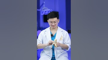 Chuối có làm sạch răng | Nha Khoa An Niềng Răng #shorts