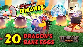 Hatching 22 Dragons Bane Egg. Heroes League In Dragon Adventures