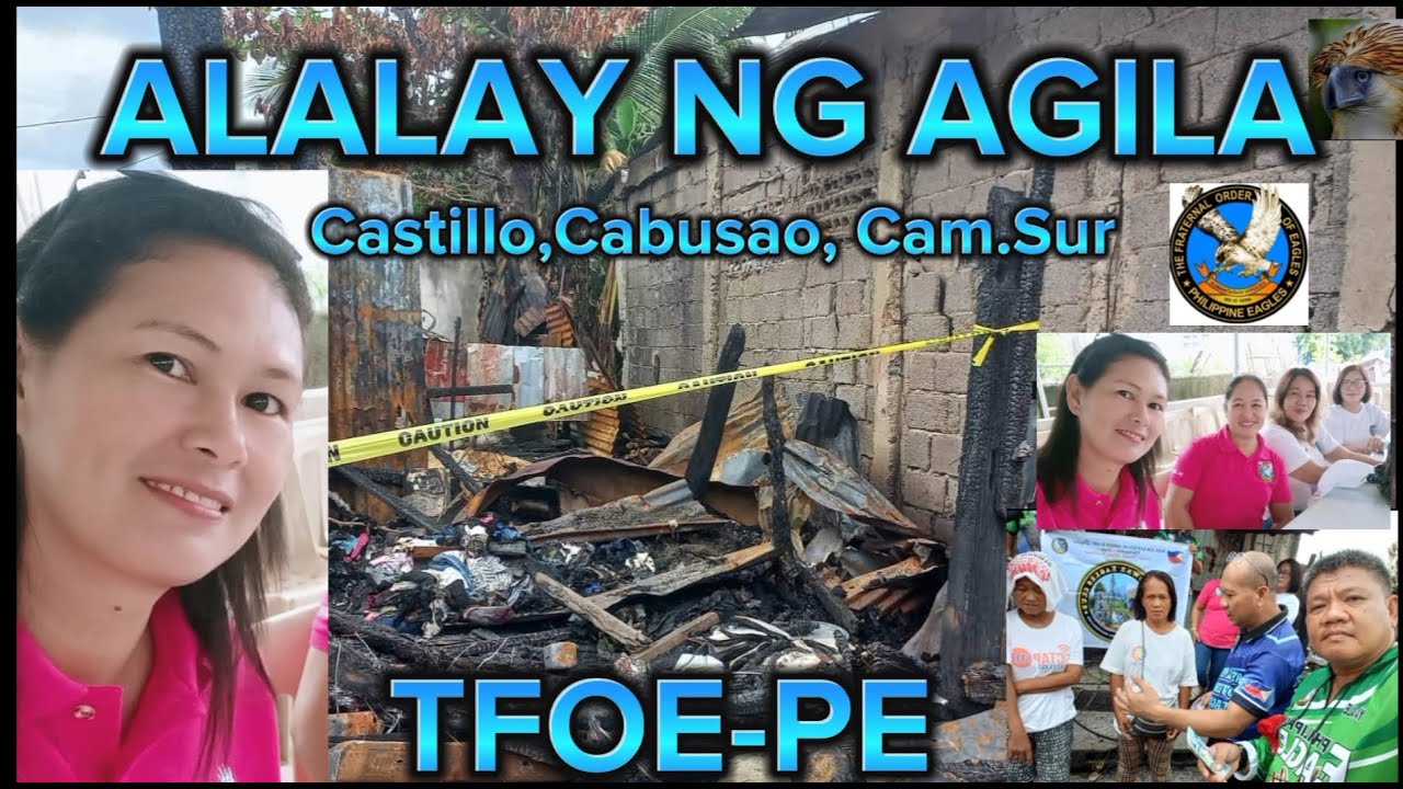 ALALAY NG AGILA SA CASTILLO, CABUSAO, CAM  SUR #cherryboterph #PhilippineEagles  #AlalayNgAgila