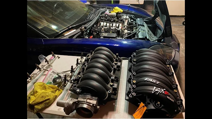 LS2 C6 Corvette FAST 102 Manifold Install Part 2 (Assembly)