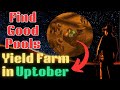 How to Find Pools to Yield Farm in Uptober! (on SOLANA)