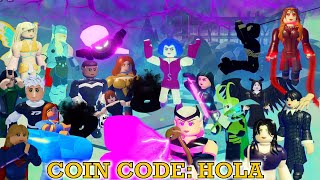 RANDOM CHARACTER GAMEPLAY + CODE | HEROES ONLINE WORLD