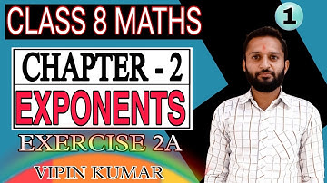 rs agarwal class 8 maths chapter 2 Exponents Exercise 2A Q.no. 1 to 3