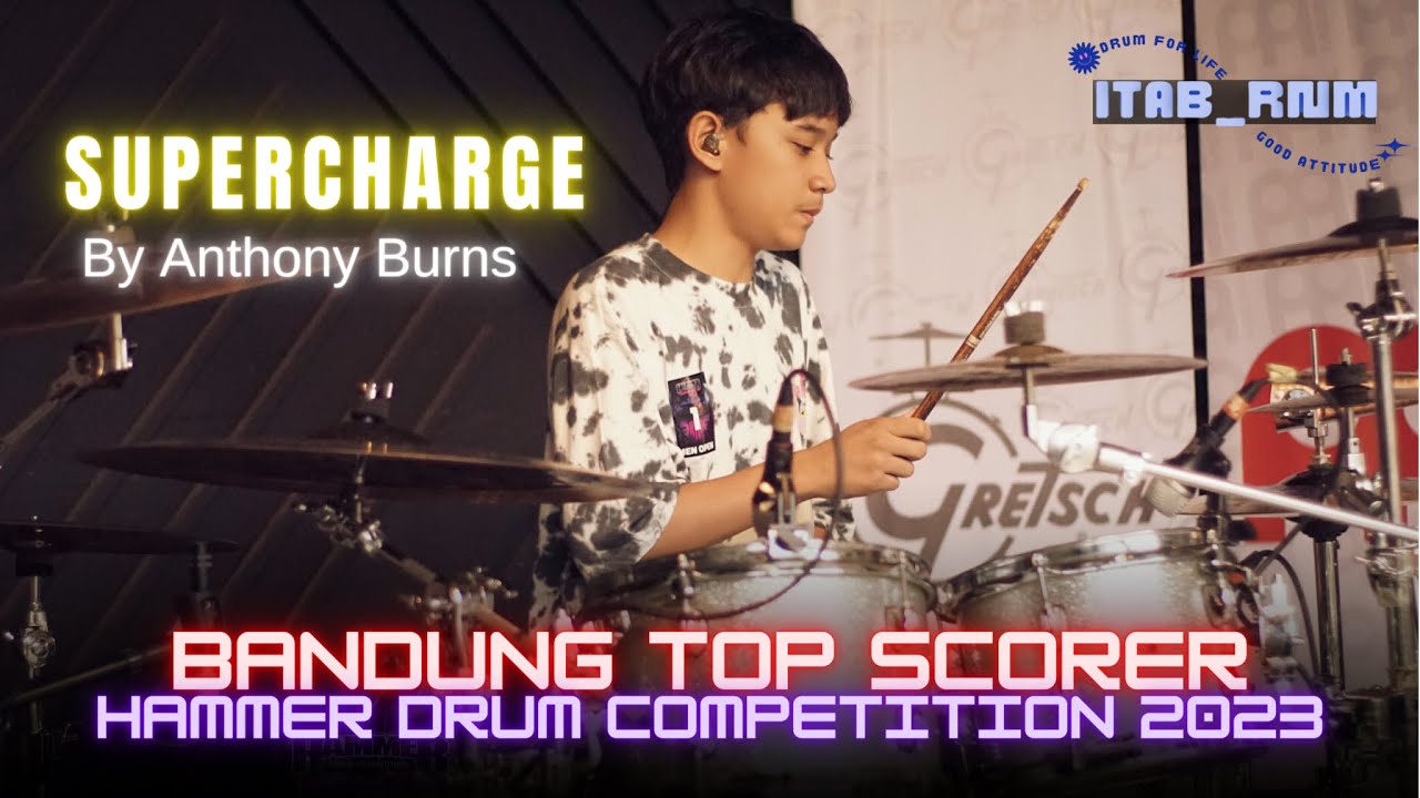 SUPERCHARGE by Anthony Burns DRUM CAM at HAMMER DRUM COMPETITION 2023 ...