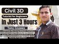 Civil 3D for Beginners Tutorial | Complete Autodesk CIVIL 3D from Scratch