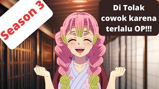 Kimetsu No Yaiba - Mitsuri Kanroji (Season 3) | Lisa『 Homura 炎 』  Lyrics ( AMV 4K)