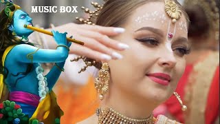 HARE RAMA HARE KRISHNA MANTRA (HINDI-2022) MUSIC BOX - LORD KRISHNA ISKCON
